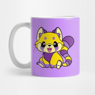 Intersex Pride Red Panda Mug